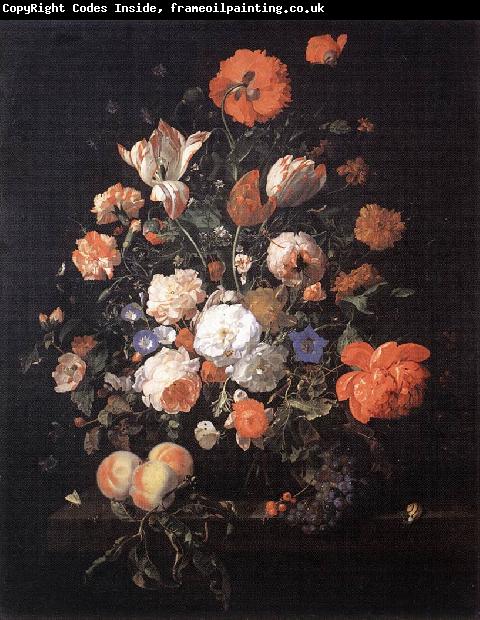 Rachel Ruysch A Vase of Flowers